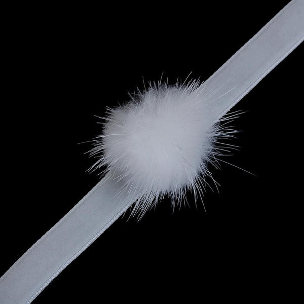 Sable Fur Choker Necklace